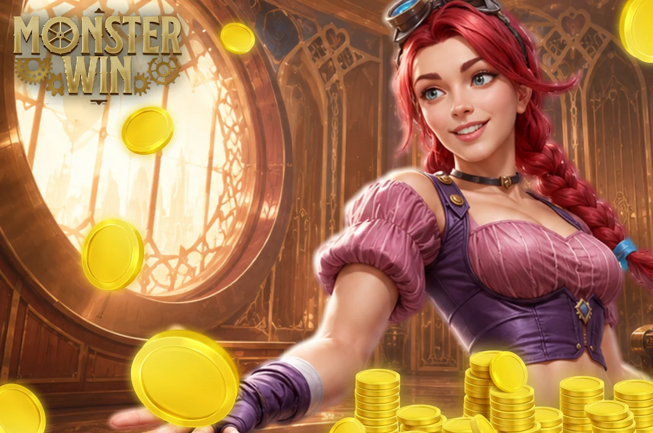 Catálogo de juegos y bonos en MonsterWin